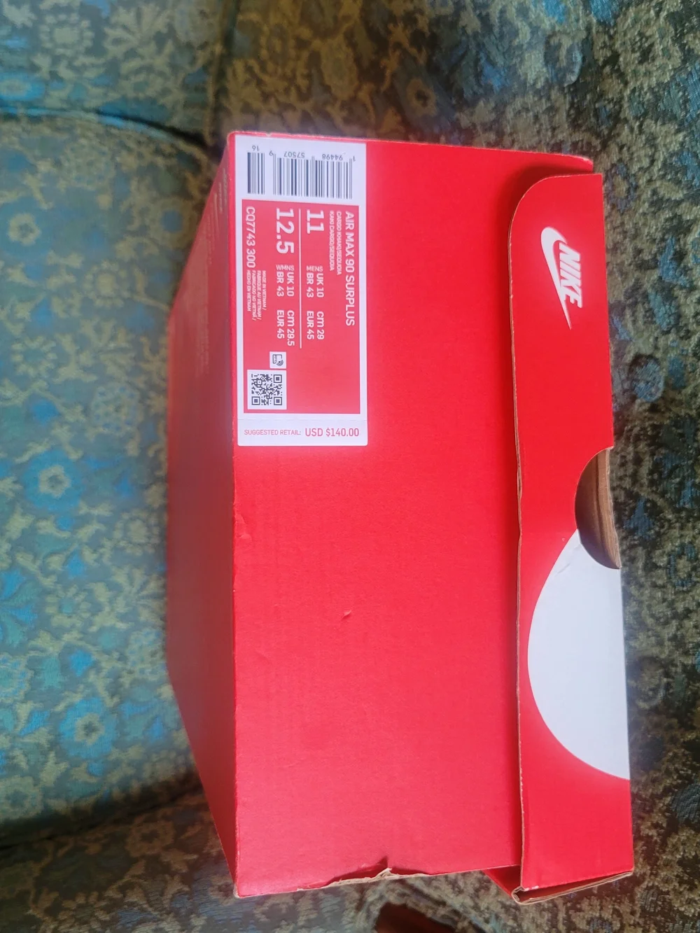 Nike Men’s Air Max 90 Surplus Sneakers in Sequoia/Khaki